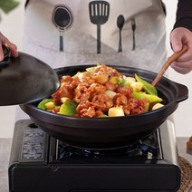 인덕션용 일본 스타일 뚝배기 맛집 식당 인덕션전용, E(인덕션 가스불 범용)