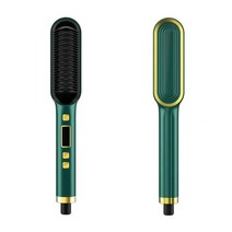 고데기 머리안상하는고데기 다이렉트고데기 2 in 1 전기 전문 음이온 헤어 스트레이트너, LCD 디스플레이로, 유럽 ​​연합