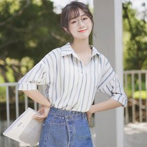SAMARA 기본핏 여자 여름 하객룩 시원한 린넨셔츠 k06