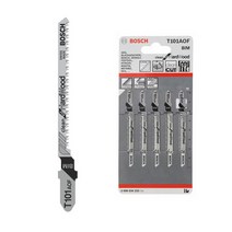 보쉬 직소날 (목재) T101AOF (2608634233) 5pcs 1판 곡선절단 (강목-깔끔한 절단) 전장83mm 직쏘기날