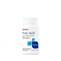 GNC 지엔씨 엽산 1000mcg 임산부 초기 100정