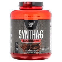 BSN 신타-6 엣지 단백질 분말 음료 믹스 초콜릿 밀크쉐이크 402파운드(182kg), 2.47 lb