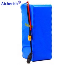헬퍼솔 13S3P 48V100Ah 리튬 이온 배터리 1000W 18650 팩 54.6v 전기 자전거용 자전거 스쿠터 BMS 충전기 포함, [06] 48V 100AH