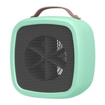 xiaomi 새로운 500w 미니 전기 히터 팬 휴대용 홈 데스크탑 겨울 따뜻한 공기 송풍기 가정용 사무실 전기 따뜻한 기계, 초록, 유럽 ​​연합