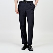 [파파브로] 남성 여름 데일리 스판 프리미엄 정장 바지 LO-SPS-C81-진네이비