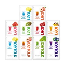 아이스톡 에이드 8종 혼합 230ml x 10개 (블루레몬 2 복숭아 아이스티 2 수박 석류 블루베리 청포도 패션망고 키위)