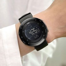 네파 남성용 아웃도어 디지털 시계 N338A-ALL BLACK 블랙