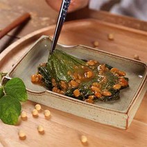 3대맛찬 울진 국내산 된장콩잎, 200g