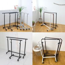 택토리 매장용행거, 강철 베이직 행거, 블랙