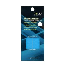 써멀패드 써멀라이트 gelid wm.k 15 높은 열전도율 pc cpu gpu 열 패드 노스 및 사우스 브리지 열 패드 호환, 0.5mm, 15w 120x20 2ps