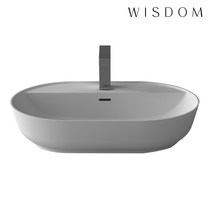 WD - 38659/탑볼세면기/액상아크릴/세면대/WISDOM/아이스톤/iStone/WD38659, 원홀타공, 미포함, 1개