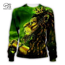Bob Marley 밥말리 후드 라운드 셔츠 레게 사자 가수 힙합 전설 밥 몰리 재미 있은 패션 3DPrint / 가을 풀오버 캐주얼 13