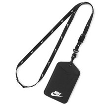 나이키 랜야드 id 뱃지 DC3632-091 카드지갑 교통카드 케이스 목걸이 사원증 출입증 카드홀더, s_ms_dc3632-091/free