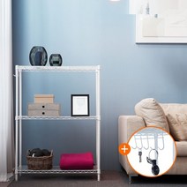 두꺼운 메탈선반 3단 900사이즈, 없음