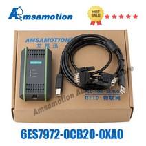 mpi 케이블와이어 200/300/400 USB PC Siemens 0CB20 0XA0 Profibus 6ES7972 용 R85 ppi 어댑터 S7 9 핀 케이블, 33740