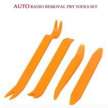 BMW 패널 자동차 오디오 도어 클립 패널 비디오 대시 보드 해체 키트 설치 패널 수리 제거 도구 아우디 A6 BMW F30 액세서리 4 개, 단일옵션