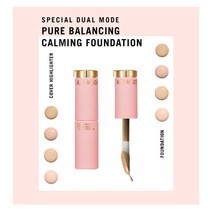 캣매코니 퓨어밸런싱 카밍 파운데이션 18ml + 커버 하이라이터 3.5ml, 19호 베이지베이지, 1개