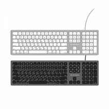 마이크로닉스 K350 맥호환 알루미늄 저소음 키보드 (블랙 그레이)