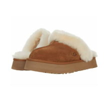 어그(UGG) 슬리퍼 통굽 디스케트 키높이 털슬리퍼 1122550 체스트넛