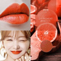 립글로즈 립틴트 립밤 립라이너 잘 지워지지 않는 착색 타투 립스틱 틴트 65 색 립글로스 용 운모 분말 diy 안료 분말 에폭시 수지 비누 만들기 점액 수제 립글로스 공급, 18