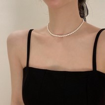 셀루앙드 심플 진주 목걸이