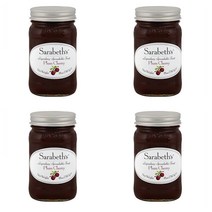 사라베스 자두 체리 잼 스프레드 510g 4팩/ Sarabeths Plum Cherry Spread 18oz