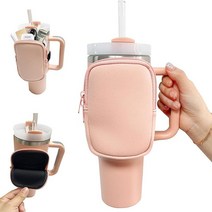 Stanley 스탠리 Quencher Adventure 1.2L(40온스) 및 IceFlow 591.5ml(20온스) 887.2ml(30온스)와 호환되는 물병 가방 체육관 러닝, Dirty powder