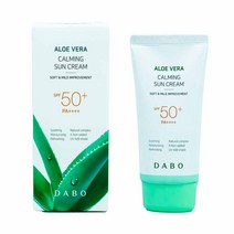 다보 알로에 베라 카밍 선크림 70ml 950772 햇빛차단 썬 여름 spf, 벤타샵상품선택