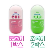 GRN 분홍이 초록이 시즌4 세트 다이어트 보조제 최신상 세트 +건강차 증정, 1박스, 2박스, 건강티백 증정