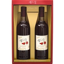 오미자청 레드인 750ml x 2병 / 문경오미자청 오미자차 오미자발효액 문경오미자 오미자엑기스 오미자진액 오미자즙 오미자청 음료 추천 오미자선물 농원직송