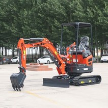 1.8 톤 미니 굴삭기 포크레인 중장비 Kubota D722 엔진 동봉 캡 2 소형 배거 제조, 02 LT1020S