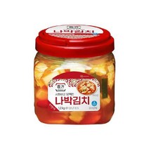 종가 엄마손맛 맞벌이 우리가족 담백한 나박김치 1.2kg PET 고구마 아이반찬 소면 고기 자취 신혼부부 대용량, 21개