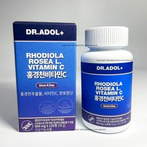 닥터아돌 홍경천비타민C 로디올라 홍경천 피로개선 800mg 2개월 1박스, 120정, 1개, 120정