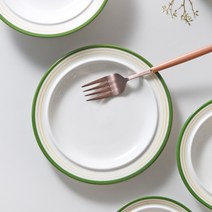 시라쿠스 메이플 디저트접시 17cm 7color, 코지그린, 1개