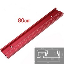 목공 T트랙 티트랙 30 45 타입 스케일 슬롯 마이터 트랙 알루미늄 합금 DIY 테이블 톱 작업대 도구, 6.8cm