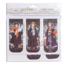 Harry Potter: Floral Fantasy Magnetic Bookmark Set (Set of 5) [Bookmark]
