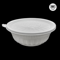 195파이 탕용기(소) 1100ml 50세트, 단품, 단품