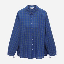 써스데이아일랜드 드로우 스트링 셔츠 블라우스_T234MBL255W 379876