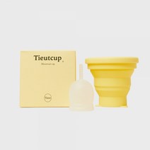 티읕컵 단품 초보자도 쉬운 세상 편한 생리컵 세척컵 포함 (Large 42ml), 옵션선택