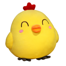 신스엔스 귀여운 노랑 병아리 닭 인형, 45*65cm, 병아리a