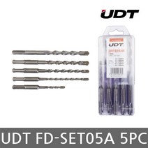 UDT/FD-SET05A/해머드릴 비트세트/함마/드릴비트/5PC