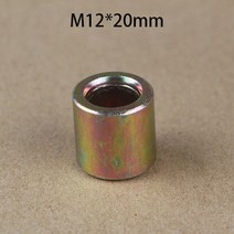 바이크 오토바이 허브 액슬 부싱 M12 전방 후방 내부 12mm 길이 8mm 20mm 25mm 30mm 35mm 스쿠터 부품 모페드 ATV용, [02] M12-20mm