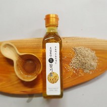볶지않은 직접짠 참기름 냉압착 국산 생참기름 180ml, 1개