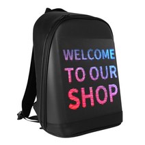 LED 가방 전광판 디스플레이 백팩 책가방 야외용 빌보드 노트북 배낭 노트북 배낭 여행
