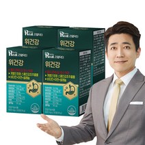 [리얼닥터]위건강/헬리코박터균 증식 억제 효과/600mg 30정/개별인정형건강기능식품/소화불량에 좋은 기능성 위 영양제/스페인감초추출물 주성분/속쓰림/위궤양/7종복합성분/닥터포뮬러, 30정, 4개
