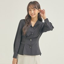 로엠 (앵커) 단추포인트 자켓형 블라우스 (3colors)_RMBLB2301A