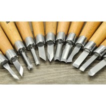 우드카빙키트 고정 장치 12 개/몫 SK2 강철 나무 조각 칼 키트 손 도구 가위, 한개옵션0