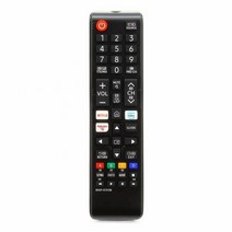 삼성 4k 스마트 TV 용 BN59-01315B 리모컨 교체 UE43RU7105 Netflix Prime 비디오가있는 UE50RU7179, 한개옵션0