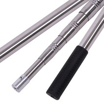 수중총 스쿠버 물고기 해루질 작살 총 건 스테인리스 초망대 참죽구화대 신축채취대 열매따기 낫대 낚시 작살대 바우처, 02 1미백대7一지