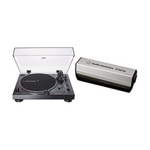 오디오 테크니카 AT-LP120XUSB-BK 턴테이블 및 AT6013a 정전기 클리너